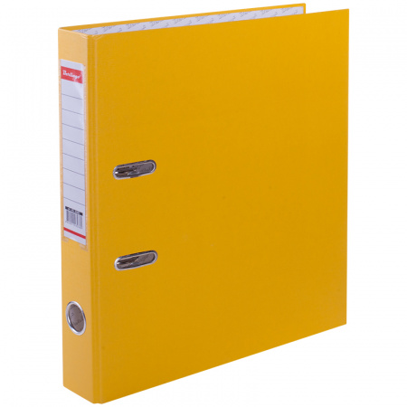 Папка регистратор , А4 ,"Berlingo Standard", 50 мм , жёлтая, ATb_50405
